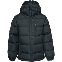 Manteau en duvet d'oie rembourré matelassé à capuche amovible et détachable pour hommes Canada Parka Manteau en duvet Veste