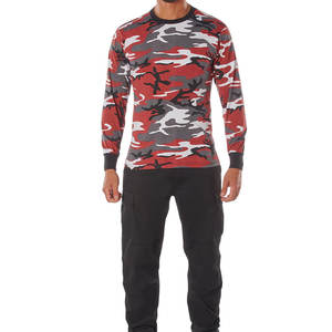 Sudadera de Hombre con Cuello Redondo, Estilo Camuflaje, Personalizada, en Oferta, con Mangas Completas y Ribete - Product Image 4