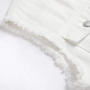 Chaleco de hombre Mejor diseño Venta al por mayor Hombres Jeans Ropa informal Chaleco de mezclilla para hombres Personalizado Nuevo estilo Alta calidad Cómodo OEM - Product Image 4