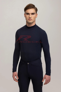 Camisas elegantes de manga larga para hombre, tela de mezcla de algodón suave, transpirable, Control de humedad, ropa profesional para exteriores, caballo - Product Image 5