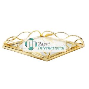 Mirror Finished <b>Napkin</b> <b>Holder</b> With Silver Rails Stainless Steel Tissue <b>Holder</b> With Superior Quality Fancy Decor <b>Napkin</b> <b>Holder</b> - Product Image 4