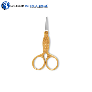 Professionnel de haute qualité multi-usages en acier inoxydable poignée ciseaux à broder équipement de beauté à usage domestique avec design fantaisie - Product Image 4