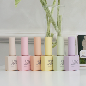 Jello Jello Spring Pastel Mood Edition Gel Nail Polish, ensemble de 6 couleurs – Beauté coréenne - Product Image 3