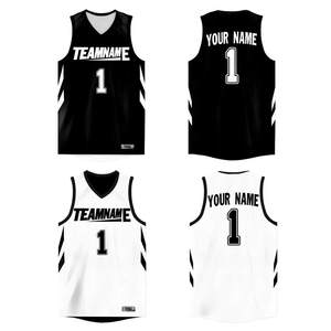 Camiseta de baloncesto unisex con tela de malla transpirable para jugadores profesionales y uso deportivo competitivo - Product Image 6