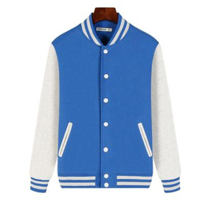Chaqueta Universitaria de Béisbol Personalizada con Mangas de Cuero y Bordado de Alta Calidad para Hombre, Estilo Urbano, Venta al Por Mayor OEM 2026 - Product Image 3