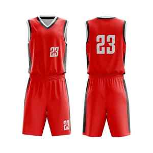 2025 hecho a medida de alta calidad sublimación hombres deportes Kit personalizado baloncesto uniforme de talla grande transpirable conjuntos estilo - Product Image 1