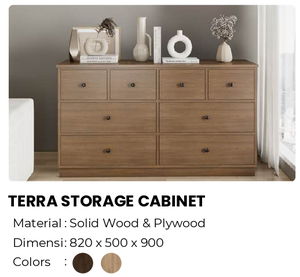 Armoire de rangement rustique en bois massif et contreplaqué, durable, 820x500x900cm, pour salon, chambre, hôtel, appartement - Product Image 3