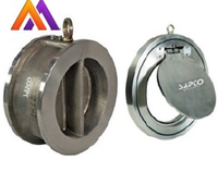 Vannes anti-retour à double plaque à brides OEM haute performance CI WCB CF8/CF8M CLASSE 150 #   Marque SAPCO Disponible en plusieurs tailles 1 an