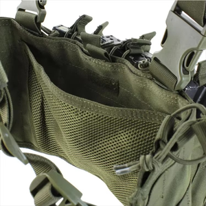 Aparejo de pecho hecho a medida, chaleco de caza de la mejor calidad con bolsa de almacenamiento de extensión funcional, aparejo de pecho táctico - Product Image 5