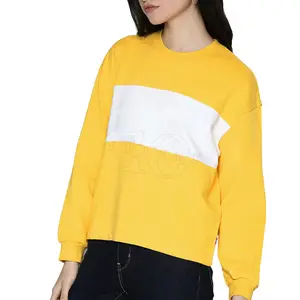 Online Best Selling Women's Sweatshirts High Quality Custom Design Made Women's Sweatshirts