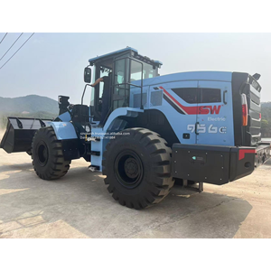 Venta caliente Sany SW956E Cargadora de ruedas eléctrica Buen estado Maquinaria de minería de 5 toneladas SW956 956E retroexcavadora mini cargadoras usadas - Product Image 6