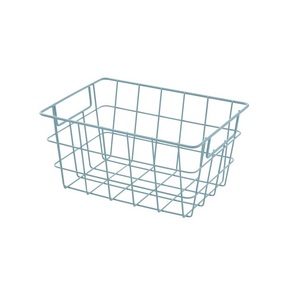 Panier en métal de forme ronde ustensiles de cuisine comptoir panier en fil métallique fait main classique élégant panier en métal en gros - Product Image 2