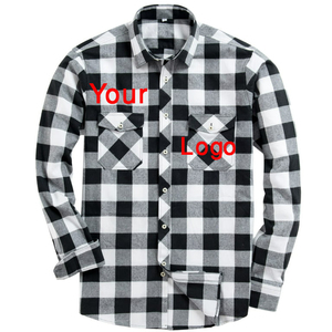 Chemises formelles de mode pour hommes de haute qualité 100% coton Logo personnalisé vêtements exportés axés sur la saison d'automne de BD - Product Image 2