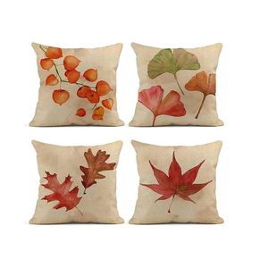 Funda de cojín de color vibrante con estampado digital de estilo moderno de algodón transpirable para sofá de sala de estar - Product Image 2