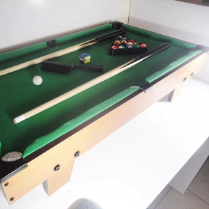 Mesa de billar de madera tallada de primera calidad, ideal para diversión familiar, se entrega con servicio de entrega rápida a la venta - Product Image 1