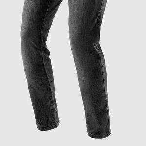 Pantalons en jean de moto à coupe régulière, nouveau style, vente chaude, vente directe d'usine, pantalons en jean de moto à taille élastique tendance - Product Image 2
