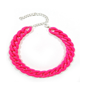 Handmade Women Jewellery Accessories Resin Chain Necklace for Wedding and Party Wear From Indian Supplier Trending Design - Product Image 5