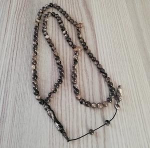 Vrai Tasbih Misbaha musulman à 99 perles en corne de buffle pour la prière islamique - Product Image 2