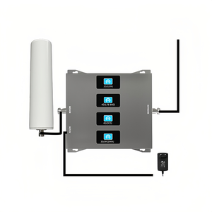 Répéteur de signal mobile 3G4G5G <span class=keywords><strong>GSM</strong></span> 75.0dB LTE 900/1800/2600MHz <span class=keywords><strong>5</strong></span> <span class=keywords><strong>bandes</strong></span>, <span class=keywords><strong>amplificateur</strong></span> de réseau de téléphone portable, couverture de 300 à 500 m² - Product Image 1