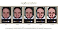 3D AI Intelligent Skin Analyzer 20MP Camera 10 Spectrum Machine Test Skin