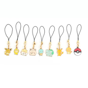 Llavero con Colgante de Personajes de Dibujos Animados, Decoración para Bolsos y Teléfonos, Accesorios al por Mayor, Anillo Metálico para Llaves - Product Image 1