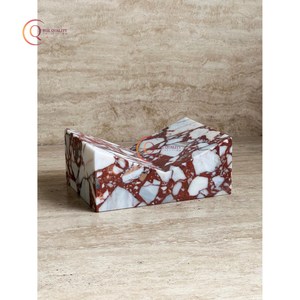 Nouvelle Collection Bureau Bibliothèque Maison Serre-Livres Merveilleux Design Marbre Blanc Et Noir Robuste Serre-Livres Organisation Pour La Vente En Gros - Product Image 2