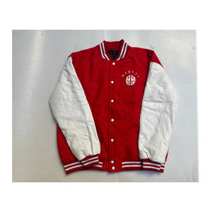 Vestes universitaires universitaires universitaires surdimensionnées vintage pour hommes saison d'hiver taille XL veste Letterman de baseball brodée en chenille vierge - Product Image 2