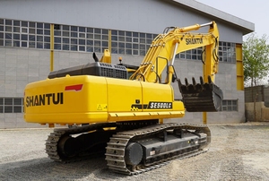 Machinerie de construction Shantui, excavatrice sur chenilles de 50 tonnes, modèle SE500LC, avec garantie d'un an, moteur et pompe à haute puissance de creusement - Product Image 5