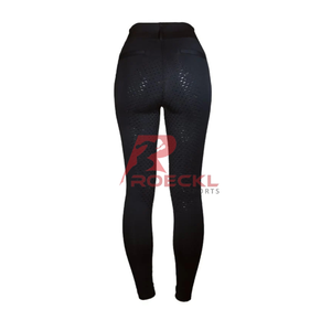 Pantalones de montar elegantes para mujer, ajustados, ligeros, transpirables, cómodos, duraderos, para montar a caballo al aire libre - Product Image 5