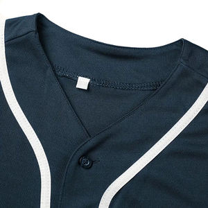 OEM 2025 Haute Qualité Respirant Jeunesse Sportswear Conception Personnalisée Baseball Chemises Ensembles Plus La Taille Vente Directe D'usine Impression à Chaud - Product Image 3