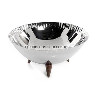 Bols à fruits en métal au design antique avec un savoir-faire complexe pour des intérieurs d'inspiration vintage au meilleur prix - Product Image 6