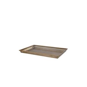 Ensemble de 2 plateaux de service en laiton de qualité supérieure avec forme et taille personnalisées, finition polie dorée pour centre de table à la maison - Product Image 4