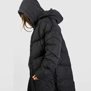 Vestes d'hiver unisexes épaissies et amples avec impression de logo personnalisé, taille plus pour les femmes, nouveau design 2025 - Product Image 5