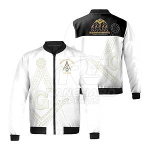 Chaqueta Masónica Bordada, Ropa de Logia, Chaqueta de Logia Masónica, Chaqueta de Hermandad Bordada para Hombre - Product Image 3