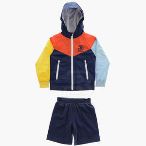 Produit à la mode coupe-vent hiver ensemble à capuche 100% Polyester léger coupe-vent à capuche ensemble à vendre - Product Image 1