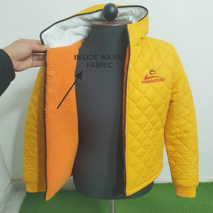 Chaqueta de Invierno Personalizada para Hombre, Acolchada, Informal, con Cierre de Cremallera, Talla Grande, Estilo Burbuja Corta, Impermeable - Product Image 6