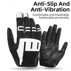 Gants de cyclisme Gants de sport antidérapants respirants durables avec impression de logo pour l'équitation et l'entraînement en plein air - Product Image 6