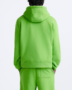 OEM Heavy Weight Mens Pull-Over Hoodies Custom Loose Fitted Hoodie con bordado al por mayor Sudaderas con capucha y sudaderas para hombre - Product Image 5