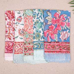 Pañuelo Boho de Algodón, 20 Piezas, Hecho a Mano, Unisex, Pañuelo Cuadrado, Pañuelo para el Cuello de Motociclista, Regalo Orgánico - Product Image 6