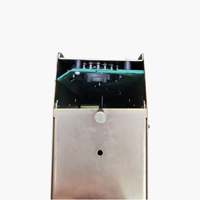 Compteur de pièces Rowe Bill Changer Hi-Capacity Hopper 6-50276-08, construction métallique robuste, noir, pour pièces de monnaie, jetons et billets de 12 dollars