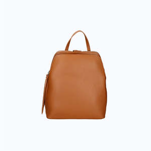 Zaino Strutturato in Vera Pelle Dollar - Made in Italy - Art. 24023 - Product Image 1