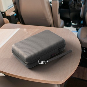 Digicharge trường hợp khó khăn cho <span class=keywords><strong>7</strong></span> inch drivesmart, không thấm nước lưu trữ màu đen EVA trường hợp - Product Image 5