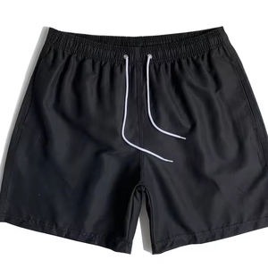 Shorts de course en maille de gymnastique pour hommes, en nylon à taille élastique, de qualité supérieure, ajustés, pour une utilisation décontractée. - Product Image 2