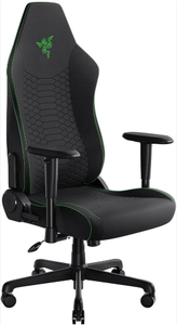 Silla Ergonómica ISKURR V2 X de Calidad Premium con Tela Multicapa Negra/Verde y Soporte Lumbar Adaptativo - Product Image 4
