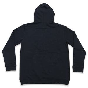 Sweat à capuche long unisexe en coton/polyester pour hommes, imprimé sur un côté, pull à brosse avec fermeture éclair, fourniture OEM, capuche tricotée, nouvel arrivage - Product Image 3
