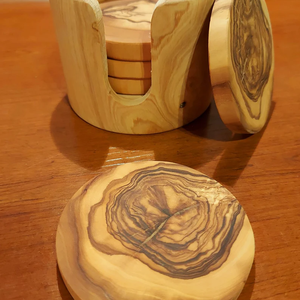 Heart Shape Wooden <b>Coaster</b> Used to Hold <b>Tea</b> & Coffee Mugs Hot & Top Selling Wood <b>Coaster</b> and Walnut Wood <b>Tea</b> <b>coaster</b> Set Agate - Product Image 2