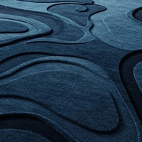 Tapis en Laine Fine 100 % Touffeté Main de Luxe Haut de Gamme Style Étoile, Collection de Tapis Décoratifs pour Salon – Commande Minimum 1 Pièce