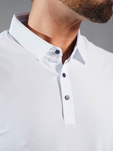 Nueva Camiseta de manga corta de verano para hombre, camiseta POLO bordada con solapa suelta de moda de negocios informal, camisa transpirable para hombre - Product Image 5