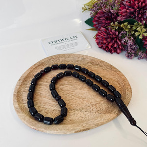 ลูกประคำสีอำพันเชอร์รี่บอลติก สำหรับการละหมาดและสวดมนต์ประจำวัน - Product Image 3