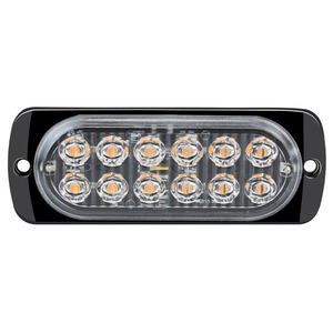 12 LED Emergency Warning <strong>Lights</strong> Amber <strong>Orange</strong> Front Flashing Strobe <strong>Light</strong> Recovery Breakdown Beacon <strong>Light</strong> Bar 12V 24V Universal - Product Image 1